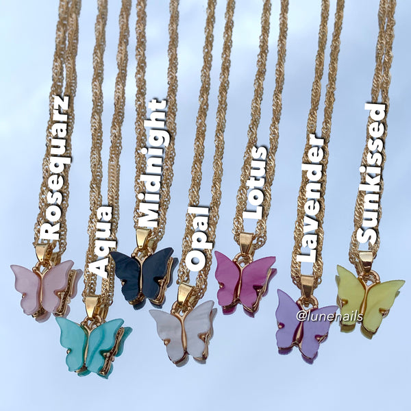 Small Mariposa - Halsketten verschiedene Farben