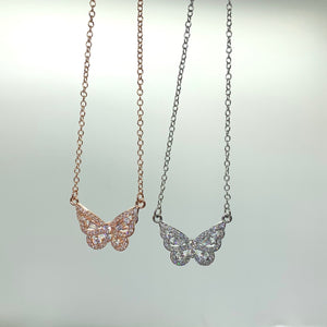 <transcy>Butterfly Princess - 925 sterling silver &amp; zirconia</transcy>